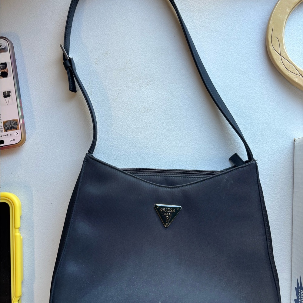 Guess Black Shoulder Bag vintage